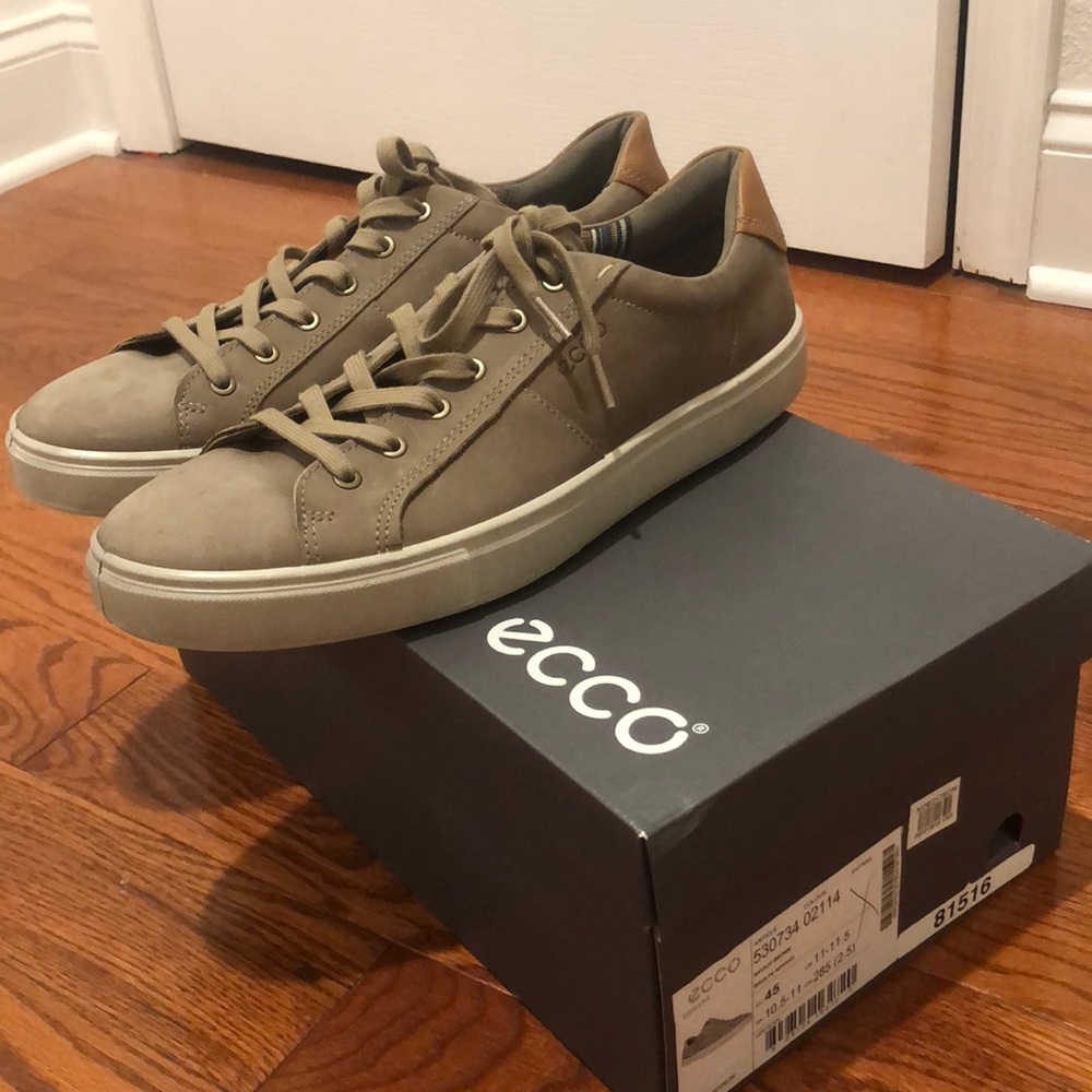 NIB Ecco Kyle shoes in “Navajo Brown”  11.5 MENS